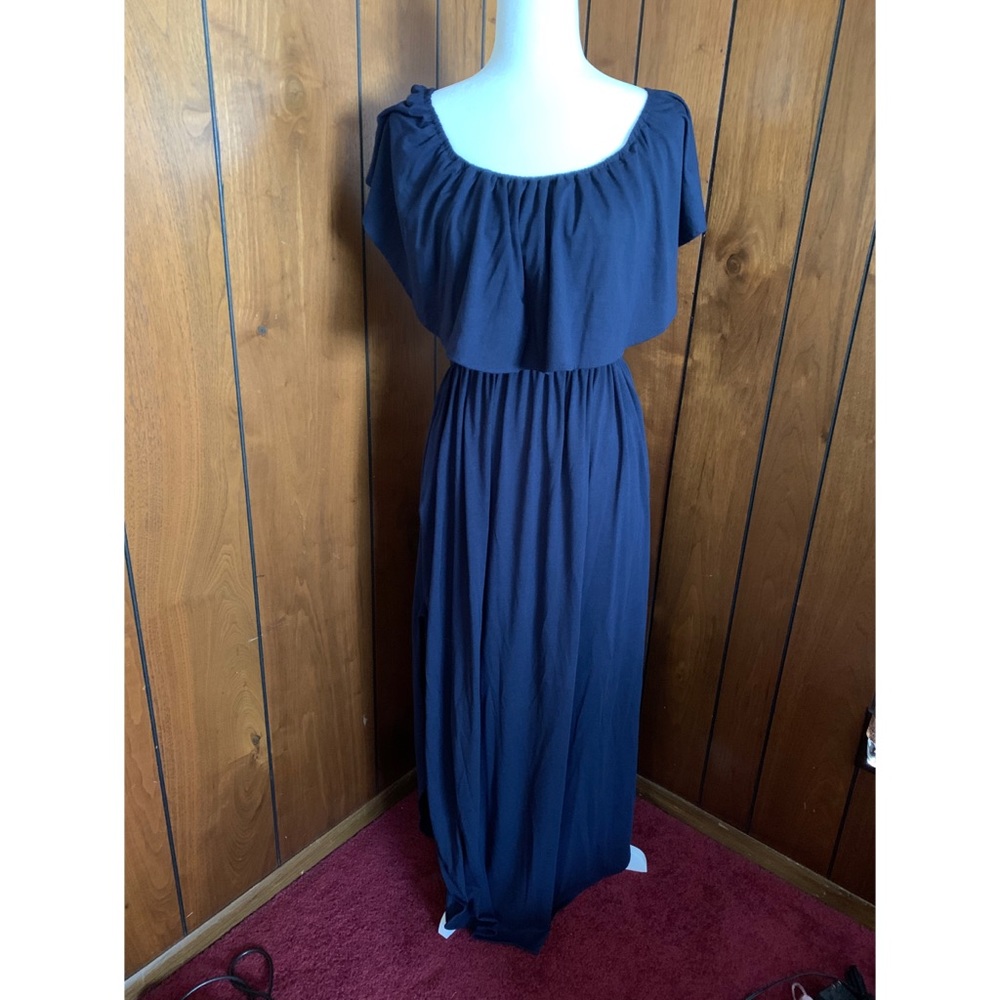 Dark Navy Maxi Dress